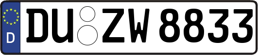 DU-ZW8833