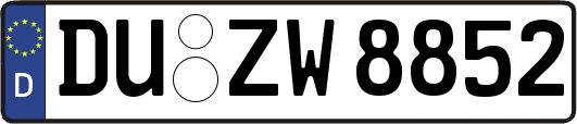 DU-ZW8852
