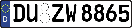 DU-ZW8865