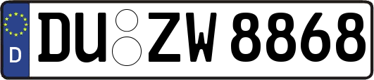 DU-ZW8868