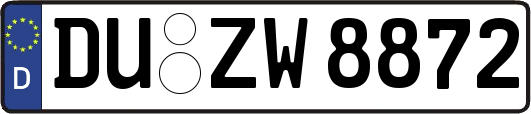 DU-ZW8872