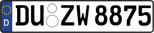 DU-ZW8875