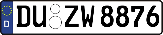 DU-ZW8876