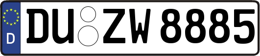 DU-ZW8885