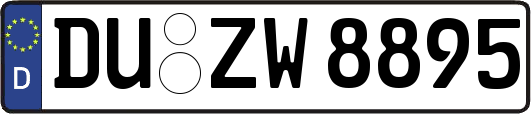 DU-ZW8895