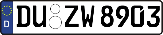 DU-ZW8903