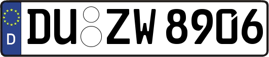 DU-ZW8906