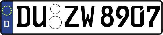 DU-ZW8907