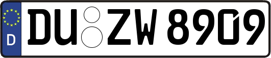 DU-ZW8909