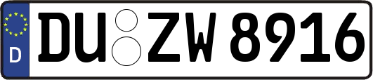 DU-ZW8916