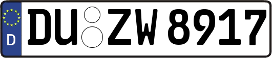 DU-ZW8917