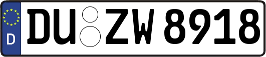 DU-ZW8918