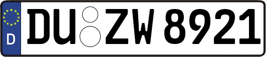 DU-ZW8921