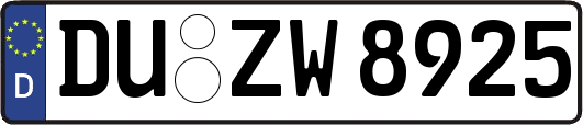 DU-ZW8925