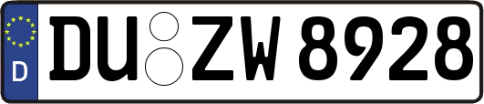 DU-ZW8928