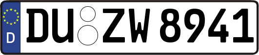 DU-ZW8941