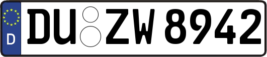 DU-ZW8942