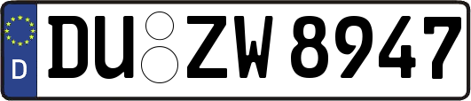 DU-ZW8947