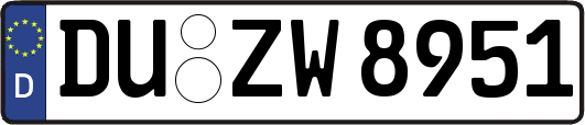 DU-ZW8951