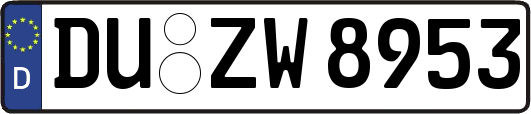 DU-ZW8953