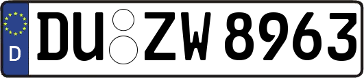 DU-ZW8963
