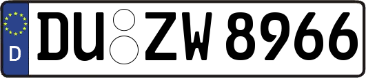 DU-ZW8966