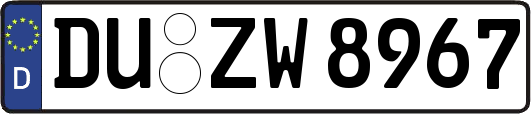 DU-ZW8967