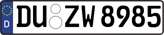 DU-ZW8985