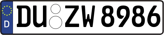 DU-ZW8986