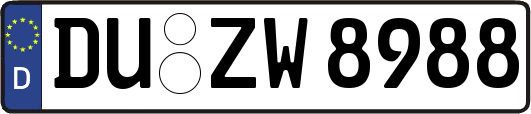 DU-ZW8988