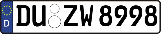 DU-ZW8998