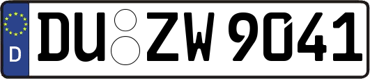 DU-ZW9041