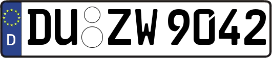 DU-ZW9042