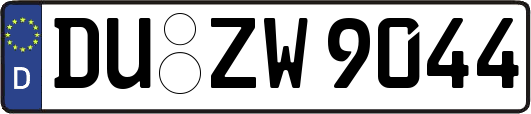 DU-ZW9044