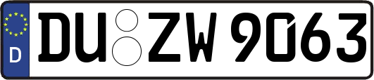 DU-ZW9063