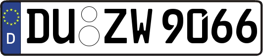 DU-ZW9066