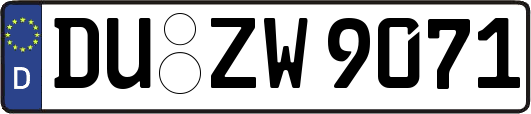 DU-ZW9071