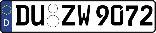 DU-ZW9072