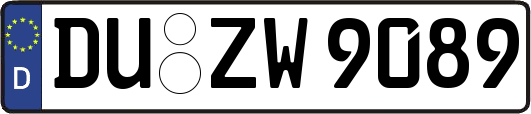 DU-ZW9089