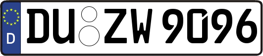 DU-ZW9096