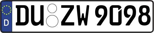 DU-ZW9098