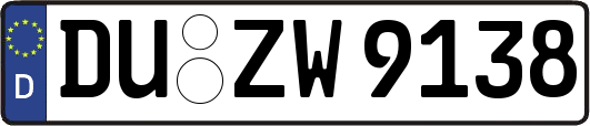 DU-ZW9138