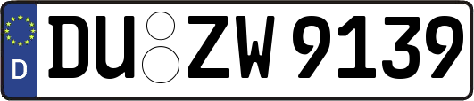DU-ZW9139