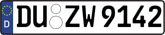 DU-ZW9142