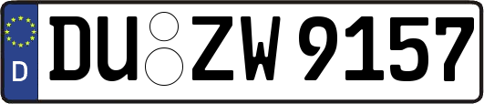 DU-ZW9157