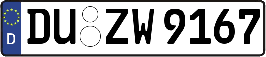 DU-ZW9167