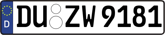 DU-ZW9181