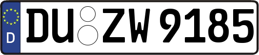 DU-ZW9185