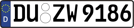DU-ZW9186