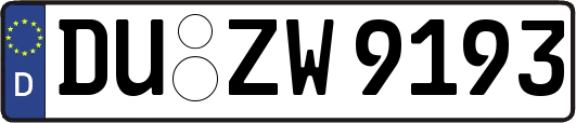 DU-ZW9193